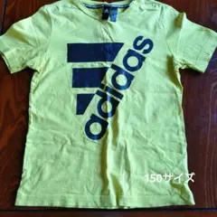 adidas イエロー Tシャツ 150サイズ