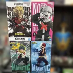 ヒロアカ　緑谷出久＆爆豪勝己＆轟焦凍＆トガヒミコフィギュアセット