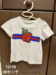 グッチ　GUCCI チルドレン　いちごロゴ　Tシャツ　サイズ80のサムネイル