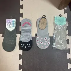 ソックス4点セット 22-24 cm