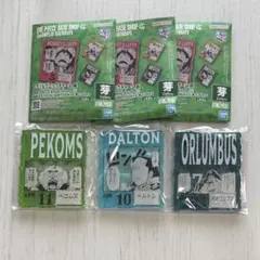 ONE PIECE BASE SHOPくじ アクリルブロックチャーム 3点セット