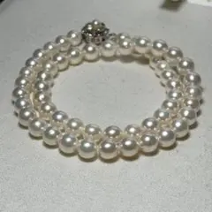 極美品 ベビーパール 本真珠 ネックレス 925 3.6〜3.9㎜ M811 - メルカリ
