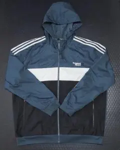 adidas◇フード付き ウインドブレーカー◇XLサイズ