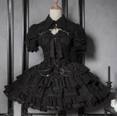 海外ブランド ロリィタ JSK ボレロ セットアップ ゴスロリ 十字架