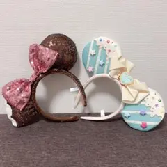 ミニー ヴァネロペ パルパルーザ カチューシャ チョコ ドーナツ アイスクリーム