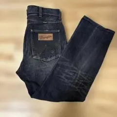 Wrangler ストレートデニムパンツ ブラックのサムネイル
