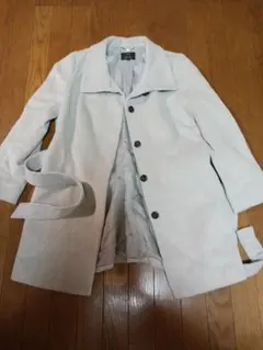 ２３区　ウールアンゴラコート　48　大きいサイズ