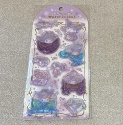 【正規品のウォーターシール　クロミちゃん　サンリオ