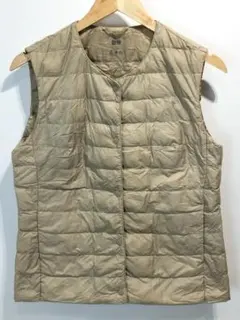 【収納袋付】 UNIQLO 2way ウルトラライトダウンコンパクトベスト L