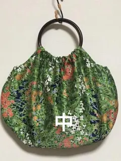 着物リメイクリングバッグ