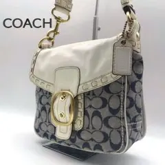 COACH　ソーホー　ブリーカー　シグネチャー　デニム　ショルダーバッグ　希少