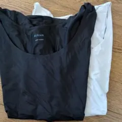 ユニクロ　エアリズム　Mサイズ　黒、ベージュ