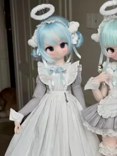 【新品】　ドール服　天使ジャージ　ディーラー様製　mdd服 ディーラー様製 ドール服 1/4 mdd msd 新品1/メイド服 2色セット