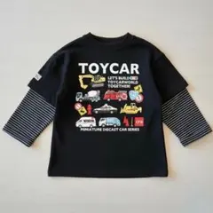 【新品未使用】長袖Tシャツ　ブラック　男の子　120cm