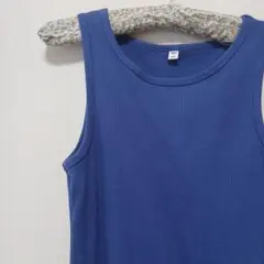 GU バブルヘムワンピース 　ブルー