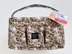 しまむら　ヒョウ柄キティ　収納ケース　キティ　収納ボックス　ヒョウ柄キティ