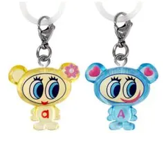 匿名配送 ナルミヤ めじるしアクセサリー エンジェルブルー 未開封 ２個セット