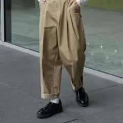 【ONCILY】グルカチノパンツ ベージュ Mサイズ