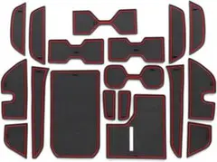 トヨタ 新型 ランドクルーザー 250系 専用 インテリアラバーマット レッド