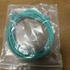 ターコイズ LANケーブル RJ45