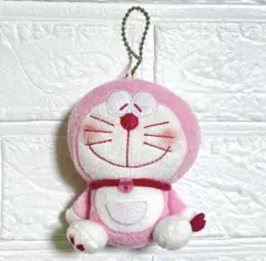 新品 100% ドラえもん フレンズ展 サガラ刺繍キーホルダー 桜 さくら