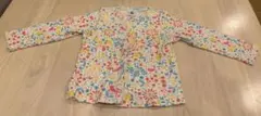 PETIT BATEAU 花柄カーディガン 18m