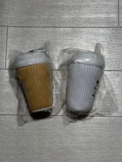 【2種セット】ハッピーくじ セブンイレブン B賞 セブンカフェぬいぐるみ