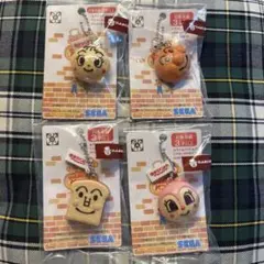 アンパンマンミュージアム　パンマスコット　4個セット