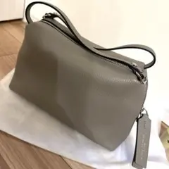 GIANNI CHIARINI グレー ショルダーバッグ