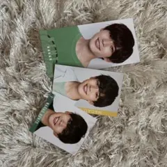 なにわ男子　長尾謙杜　厚紙　データカード