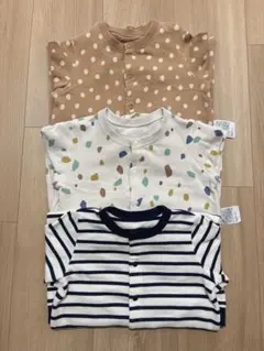 ロンパース3着セット 95cmまで対応