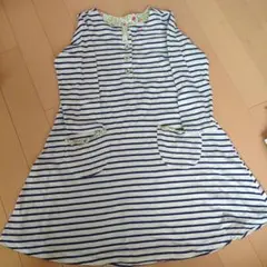 ボーダー ワンピース  120