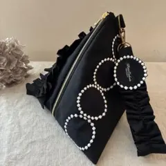 ミナペルホネン＊お出かけ三角ポーチ＊ハンドメイド