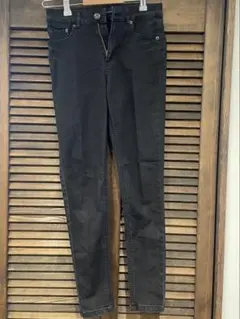 JEANASIS 黒スキニーパンツ