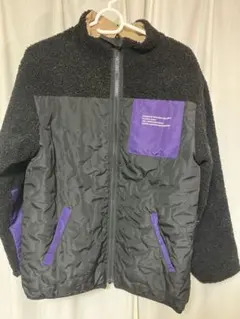 マ*ダ様 フリースジャケット 黒と紫