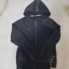 DIESEL ブラック フード付きパーカー