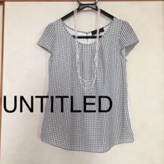 UNTITLED カットソー トップス ブラウス　ワールドのサムネイル