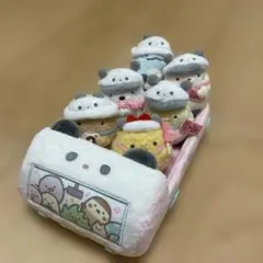 すみっコぐらし　パンダ観光バス　東京駅店３周年ぬいぐるみ　激レア