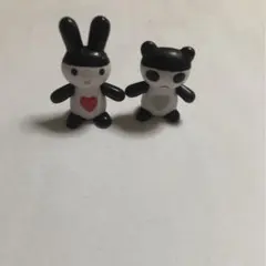 うさぎ パンダ 置物