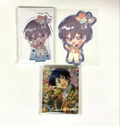 あんスタ　アニメイトカフェ　イースター　氷鷹北斗　ステッカー　アクスタ　コロッタ