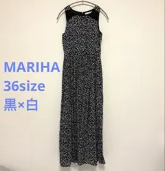 大きいサイズ マリナリナルディ フラワー ロングワンピース 花柄