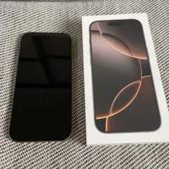 【美品】iPhone 16Pro 本体　256GB ナチュラルチタニウム