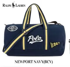 Y*a様 2/1までPolo Ralph Lauren ボストンバッグ ネイビー