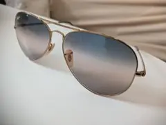 Ray-Ban レイバン RB3689 アビエーター メタルII 純正ケース付