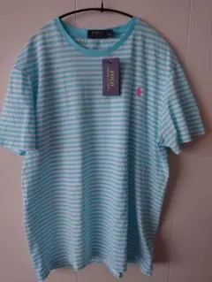 【新品】Polo Ralph Lauren ストライプ Tシャツ L