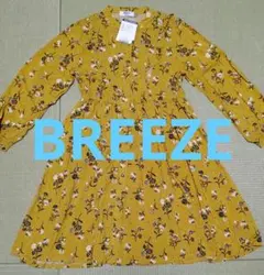 BREEZE  新品未使用品 花柄ワンピース  130cm
