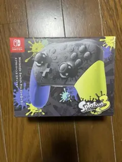 NintendoSwitch本体とProコントローラー、スプラトゥーン3カセット