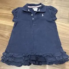 Ralph Lauren ネイビー ポロシャツ チュニック　ワンピース24m
