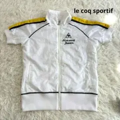 ルコックゴルフ le coq sportif 半袖 ジップアップ ゴルフウェアのサムネイル