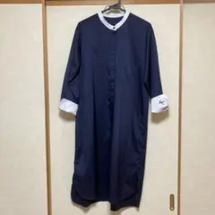 Keep my closet 紺シャツワンピース　フリーサイズ